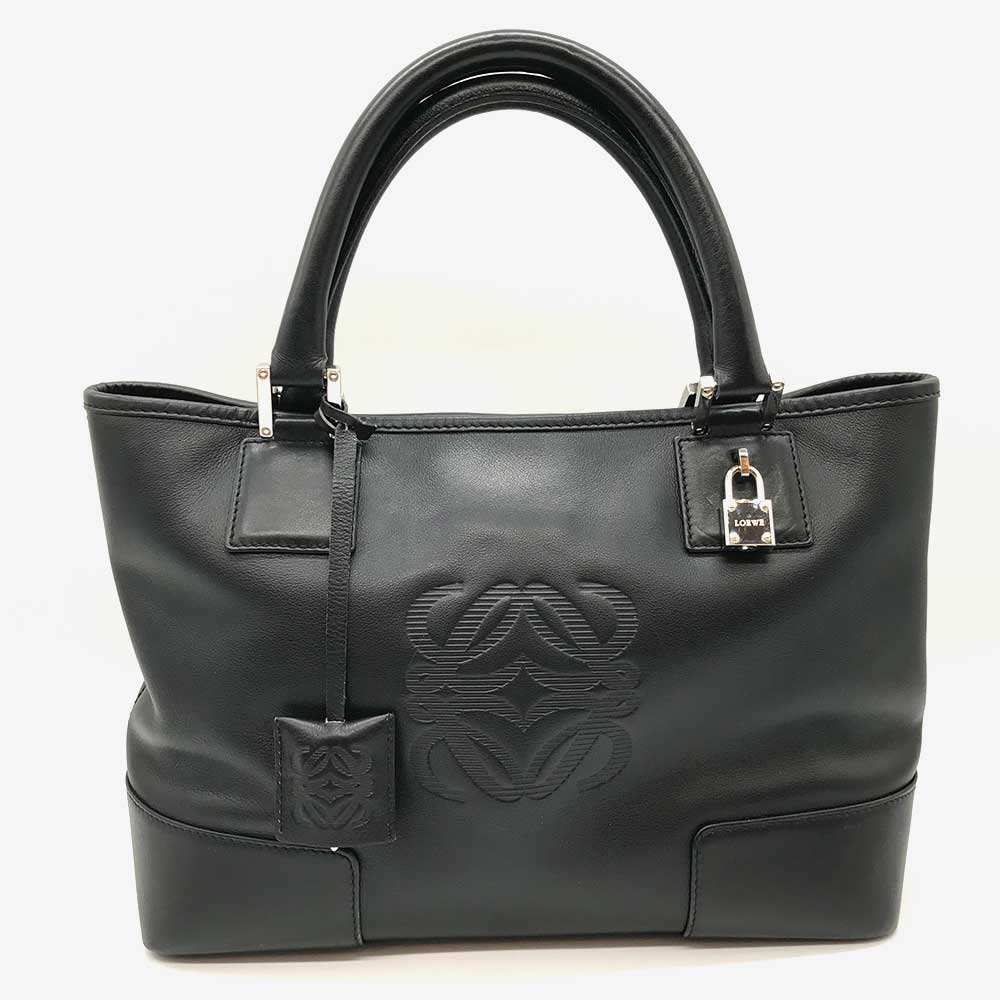 Loewe Leather Fusta Tote Bag