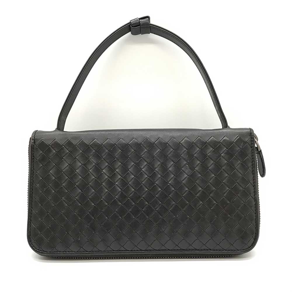 Bottega Veneta Leather Travel Wallet