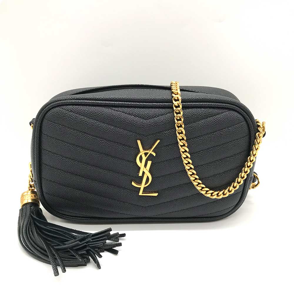 Yves Saint Laurent Lou Mini Shoulder Bag Leather in Very Good Condition