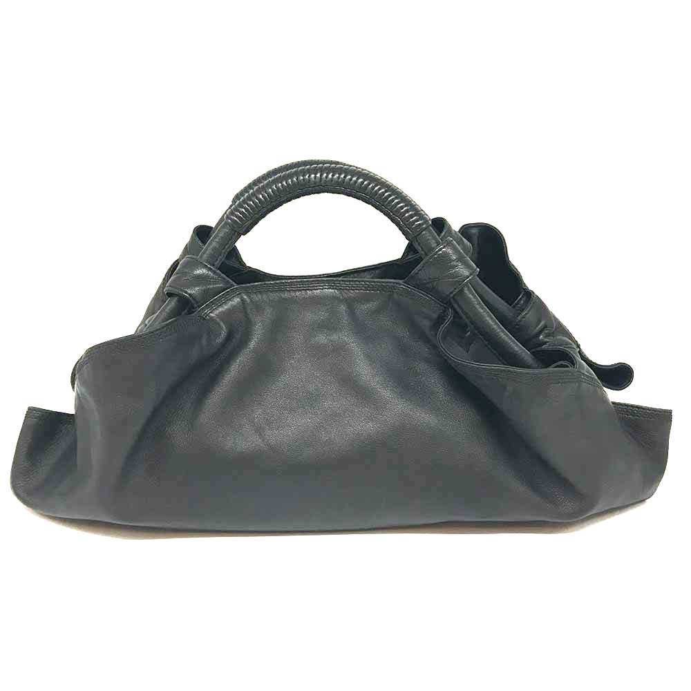 Loewe Nappa Aire Handbag Anagram Leather Black Lambskin