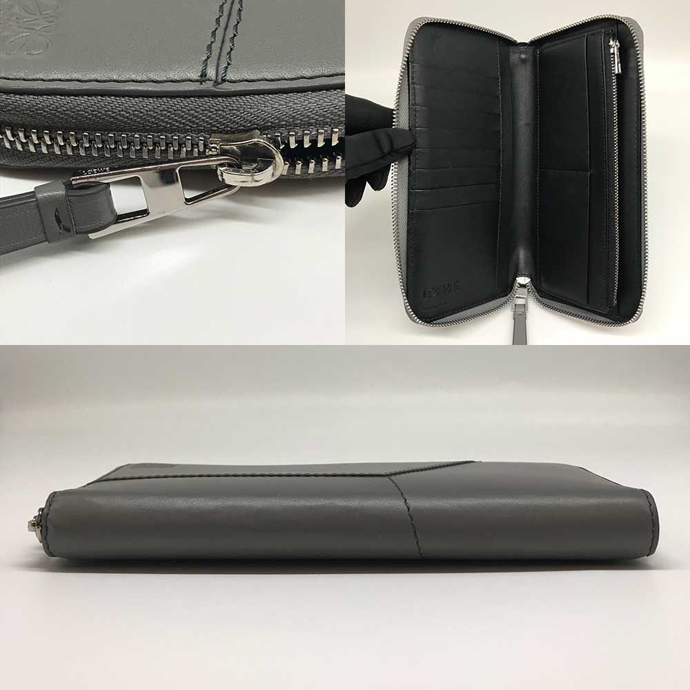 Loewe Puzzle Stitch Open Wallet Long