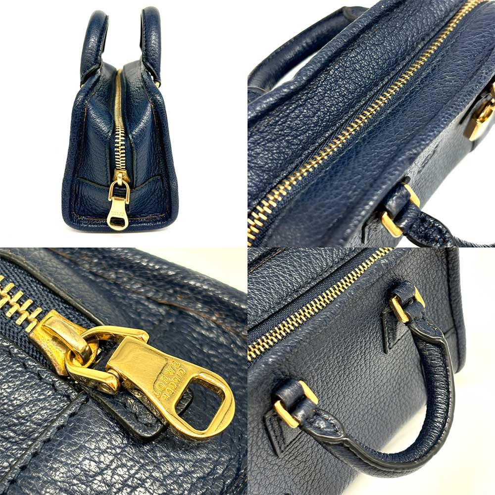 Loewe Micro Mini Amazona Handbag Navy