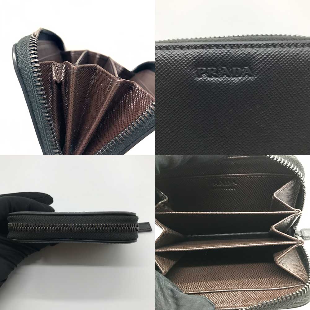 Prada Saffiano Leather Coin Case 2MM358