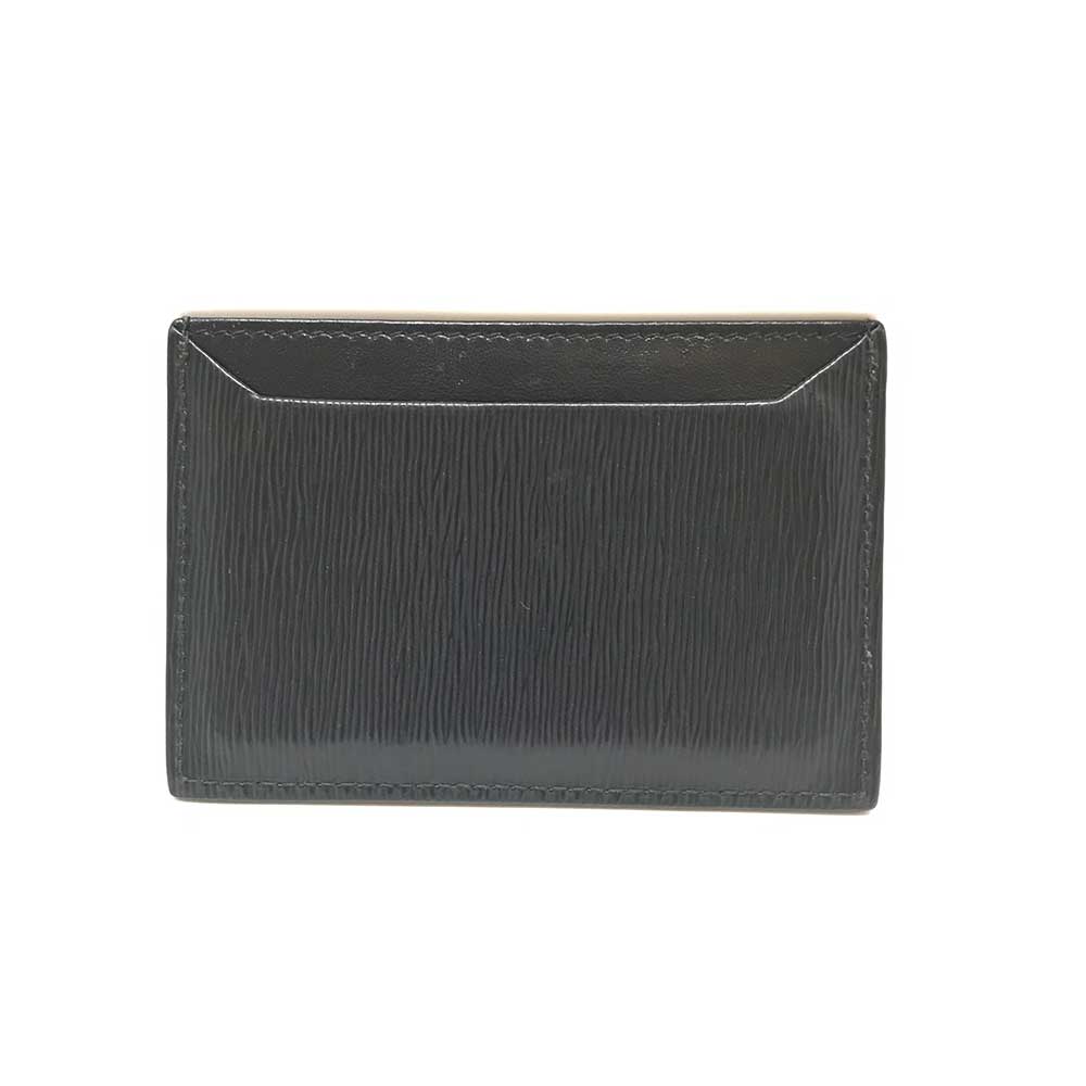 Prada Leather Card Case Black