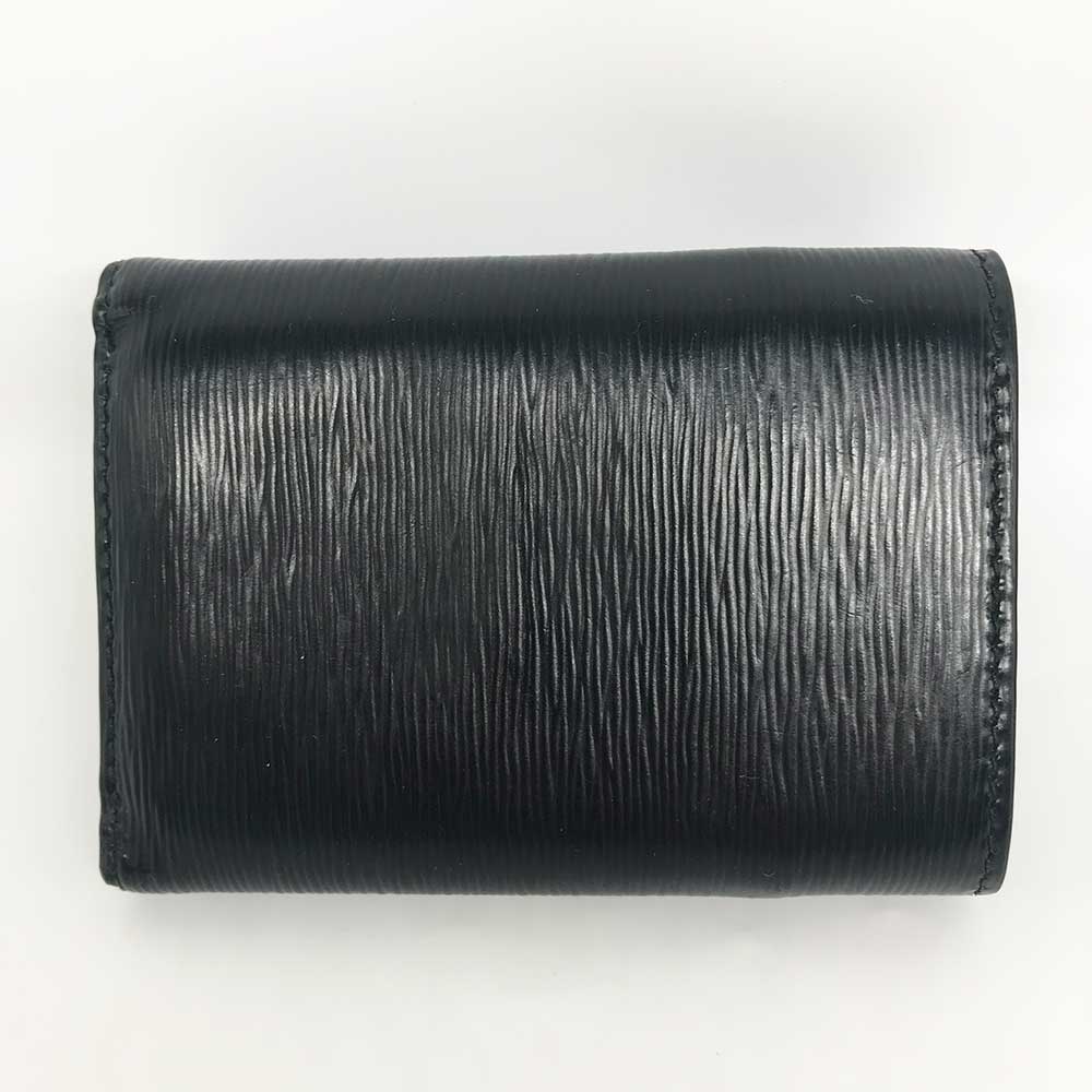 Prada Leather Mini Wallet Black