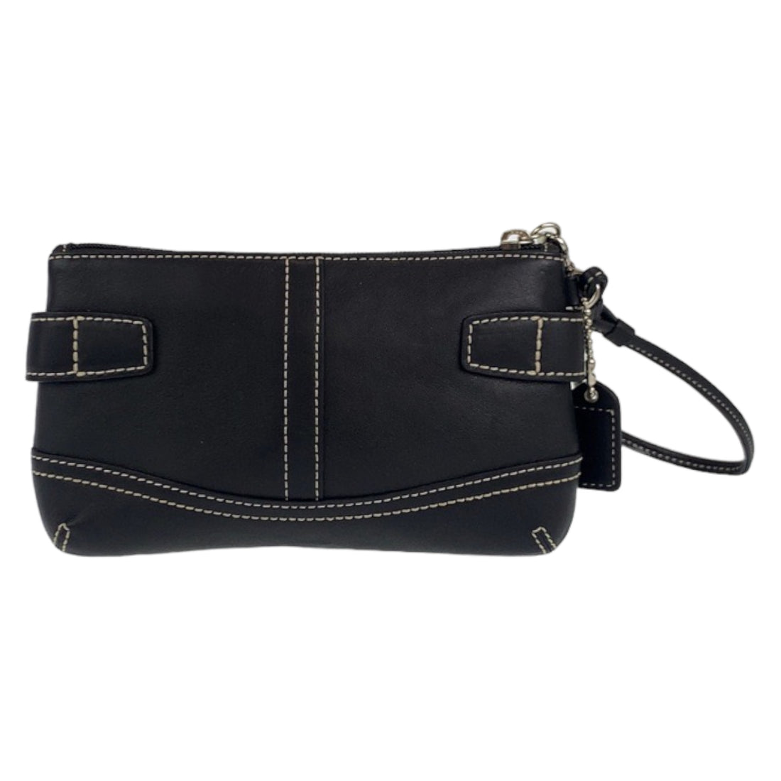 Coach Black Leather Pouch