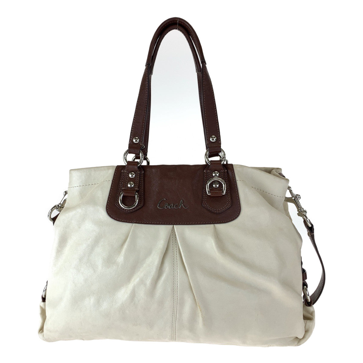 Coach Ashley Leather Tote Bag F15513