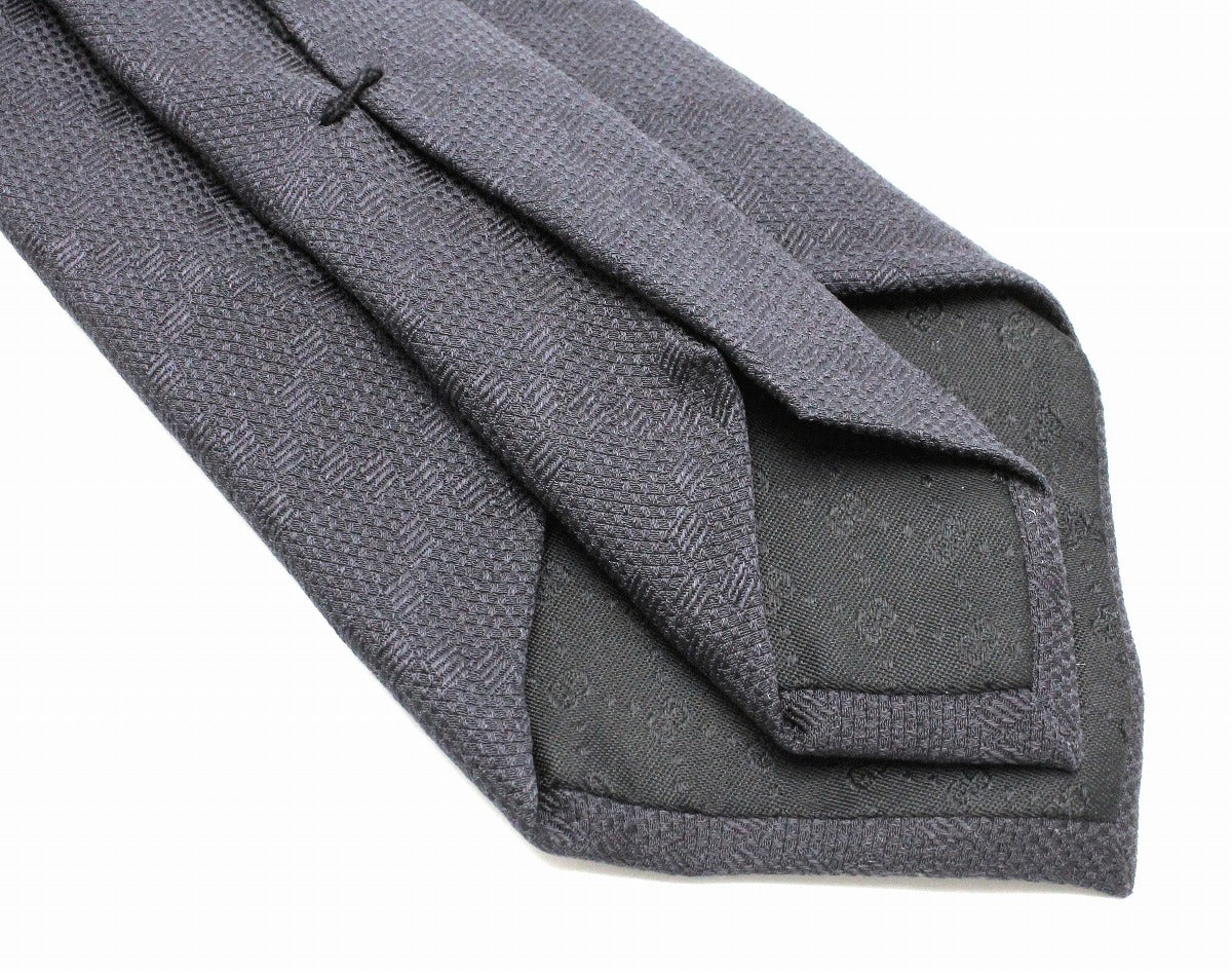 Gucci Silk 100% Necktie Navy