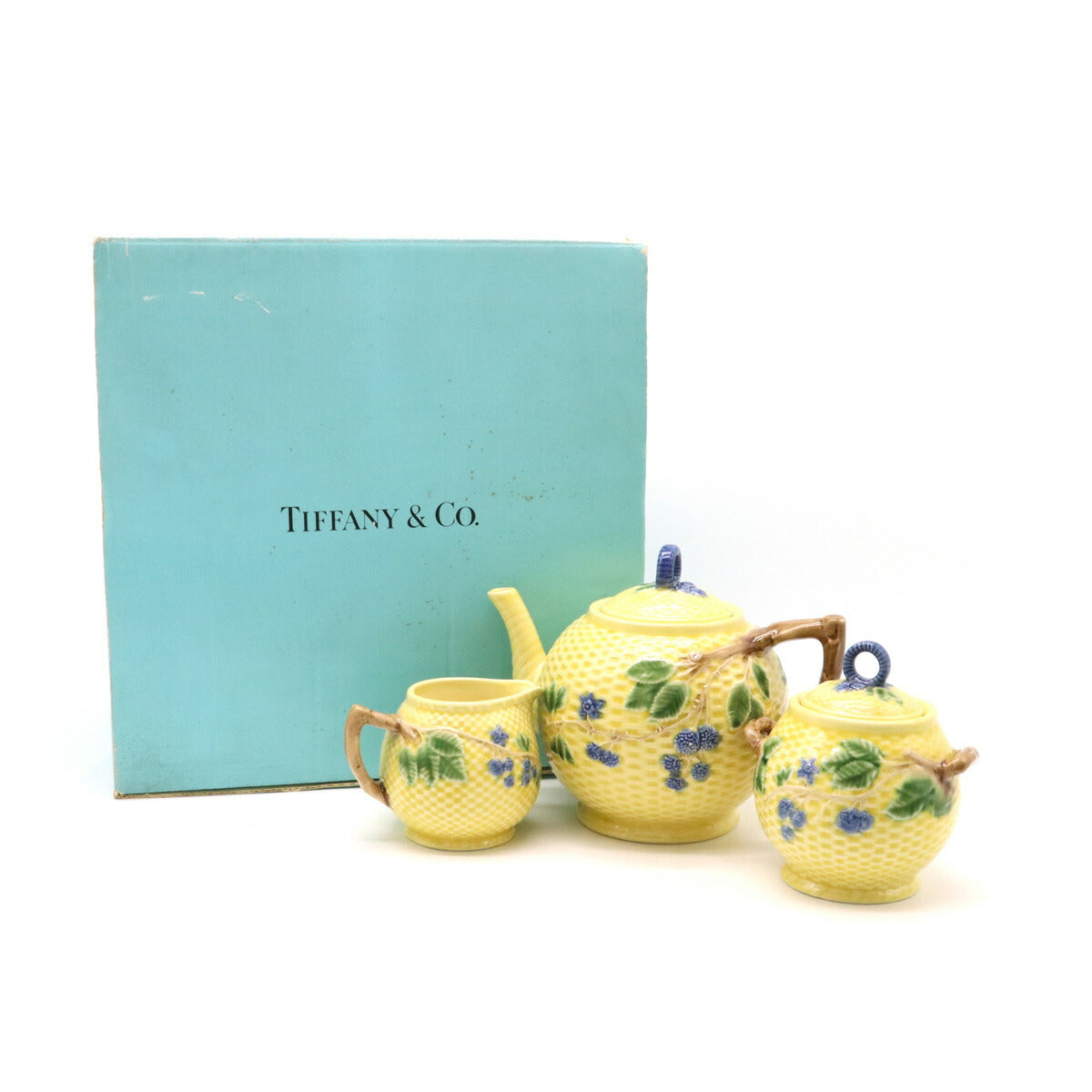 Tiffany & Co Blackberry Tea Set Antique