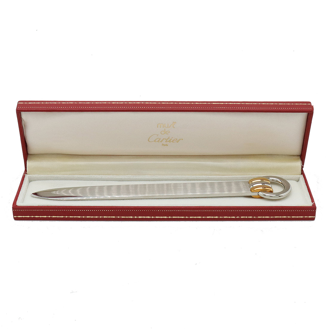 Cartier Trinity Metal Letter Opener in Great Condition