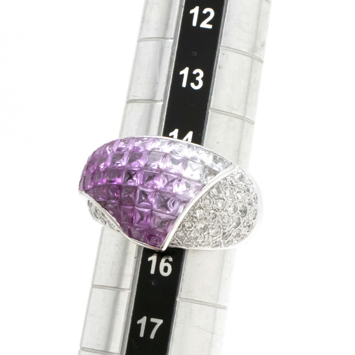 Diamond Pink Sapphire Fashion Ring K18WG