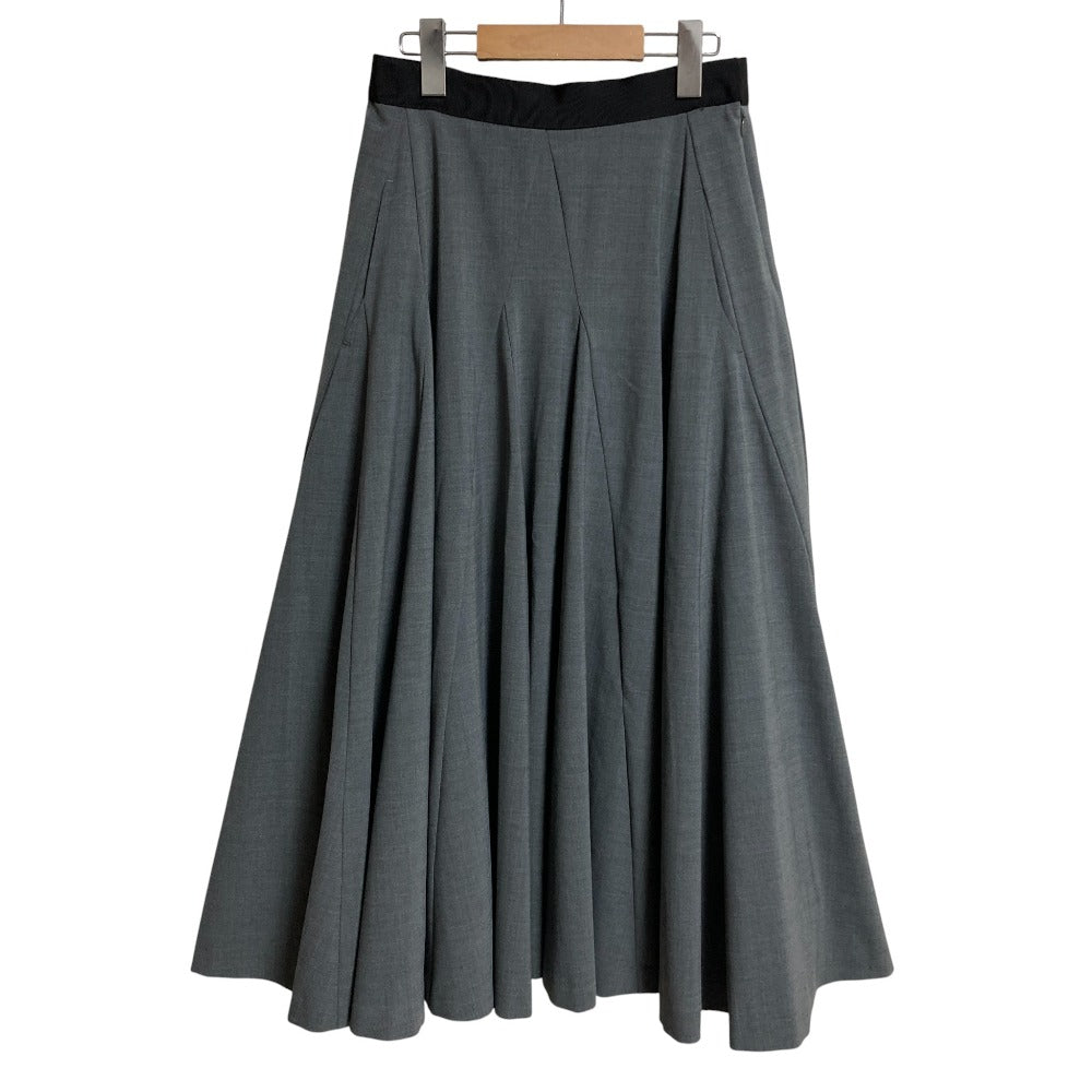 LOULOUTE Flared Long Skirt