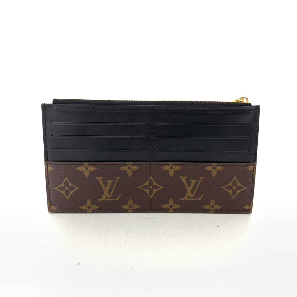 Louis Vuitton Slim Purse Canvas Long Wallet M80348 in Great Condition