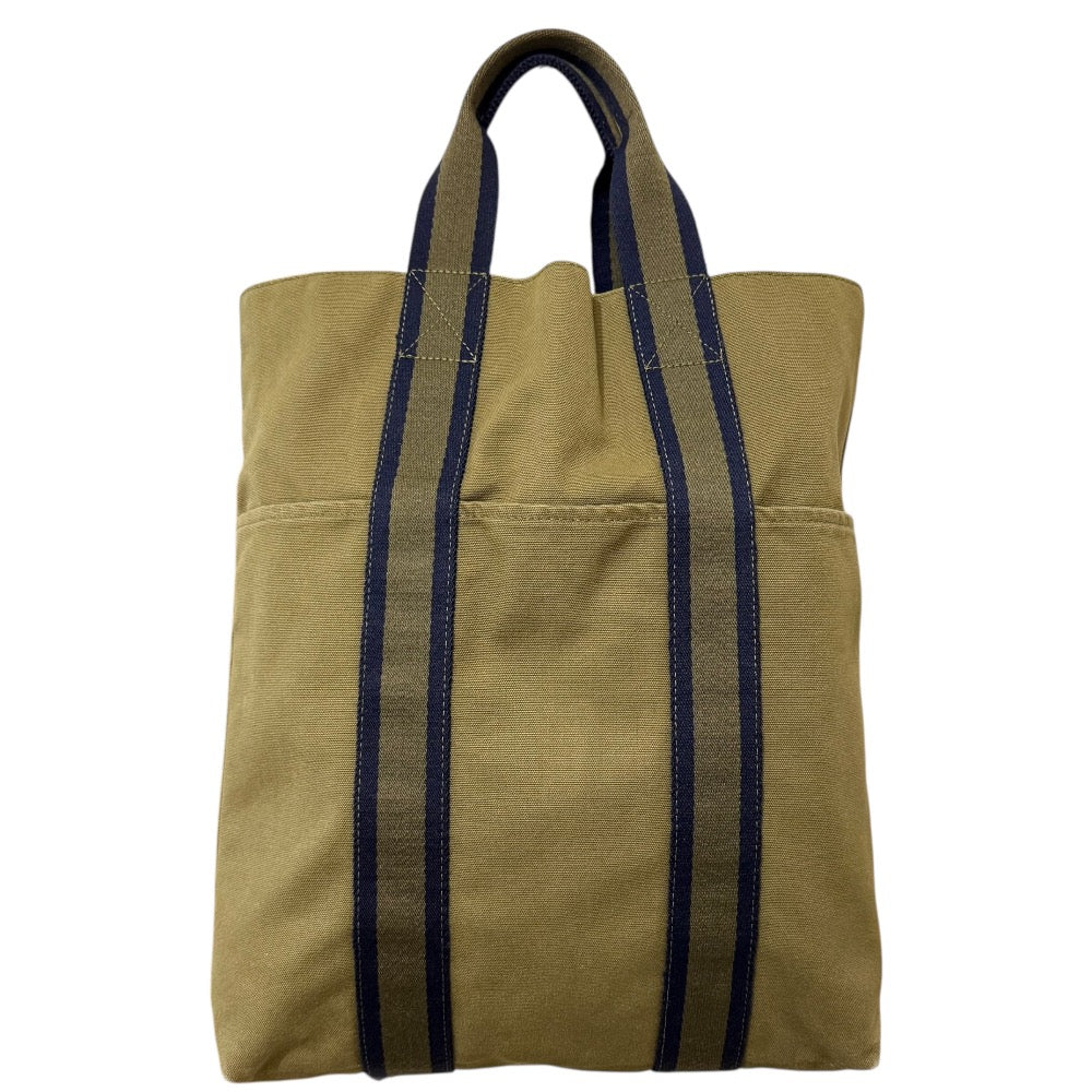 Hermès Fourre Tout Cabas Canvas Tote Bag
