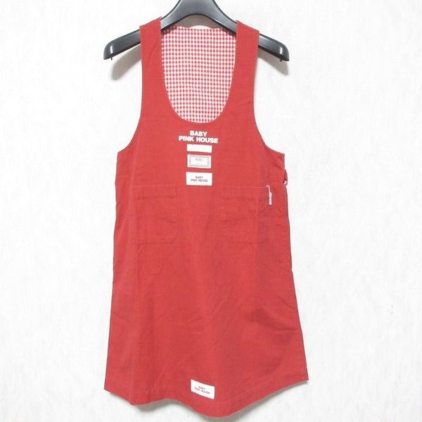 BABY PINK HOUSE Logo Patch Dress