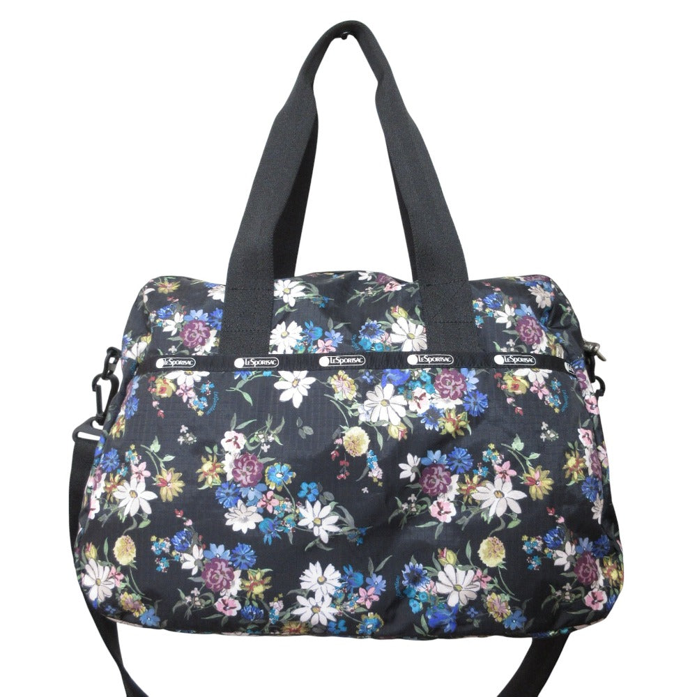 LeSportsac Flower Print Nylon 2way Boston Bag