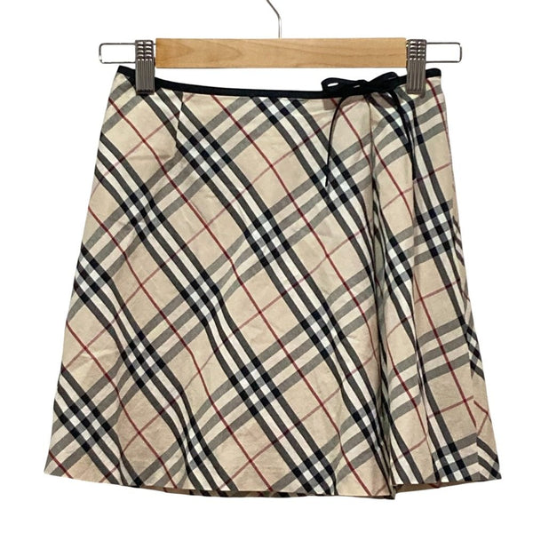 Burberry Nova Check Cotton Skirt