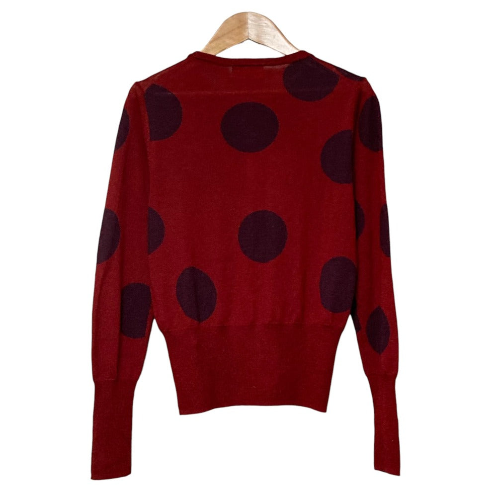 公*o様 Vivienne Westwood RED LABEL フードなしパー Vivienne Westwood Red Label Ribbon Orb Embroidery Dot Cardigan