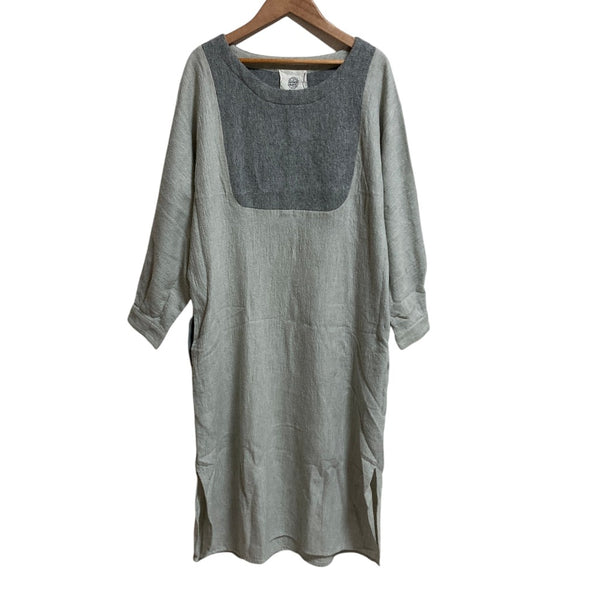 bedsidedrama long sleeve slit dress