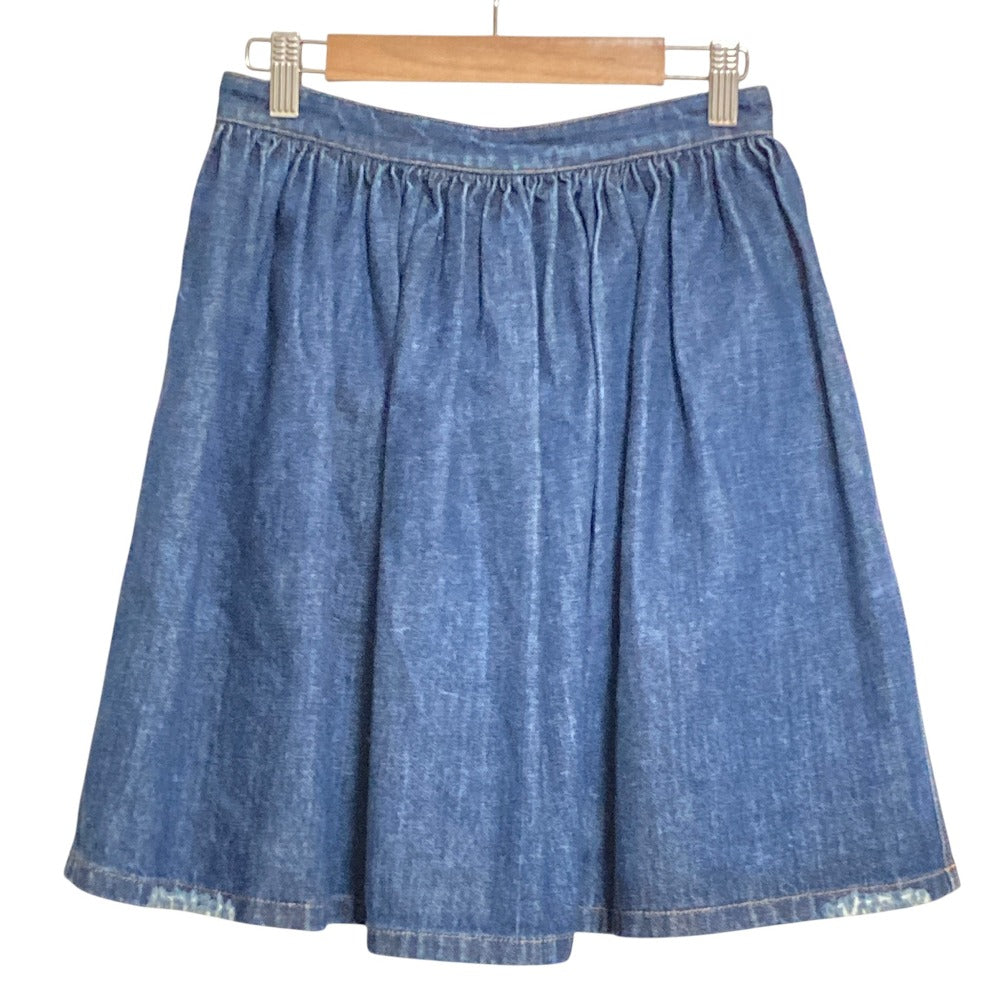 Miu Miu Cotton Denim Skirt
