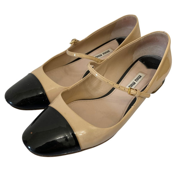 Miu Miu Patent Leather Mary Jane Pumps