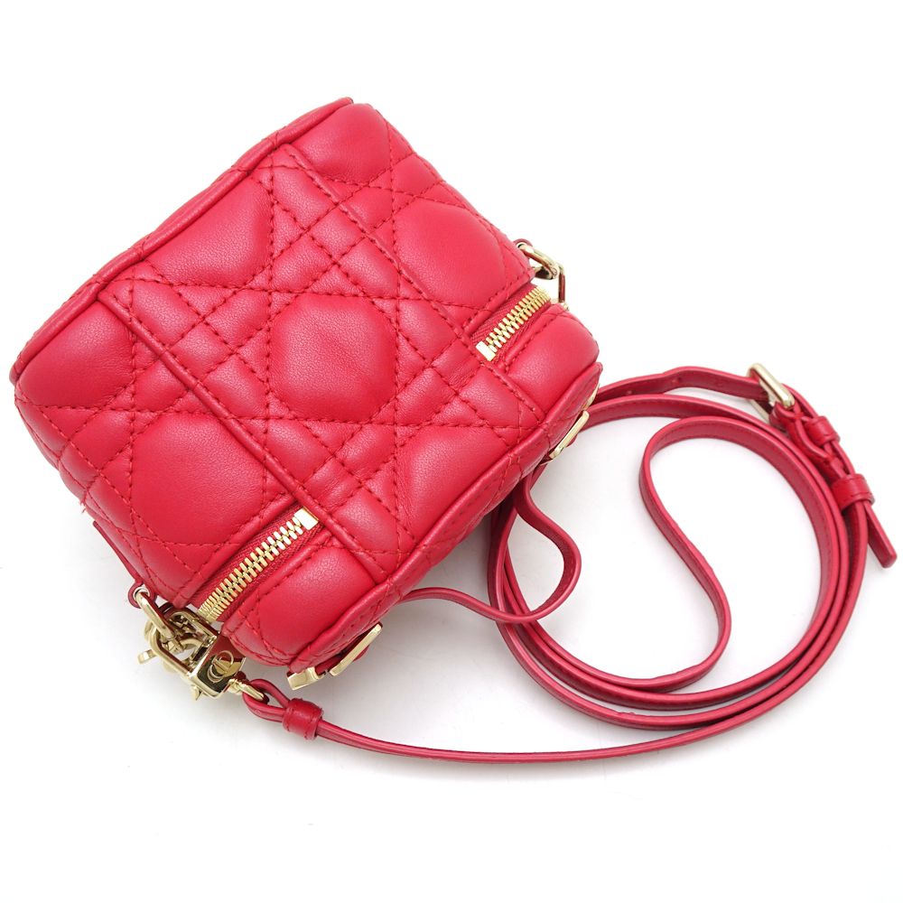 Dior Micro Vanity Lady Dior Leather Bag