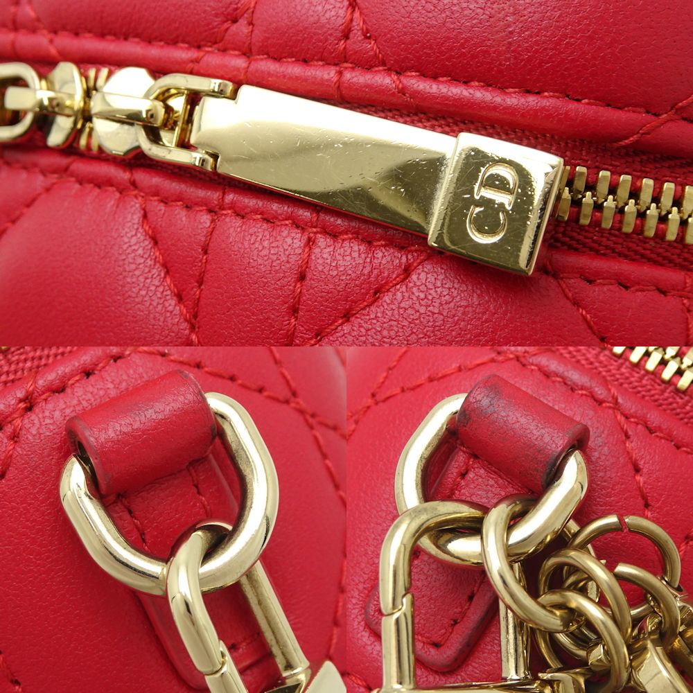 Dior Micro Vanity Lady Dior Leather Bag