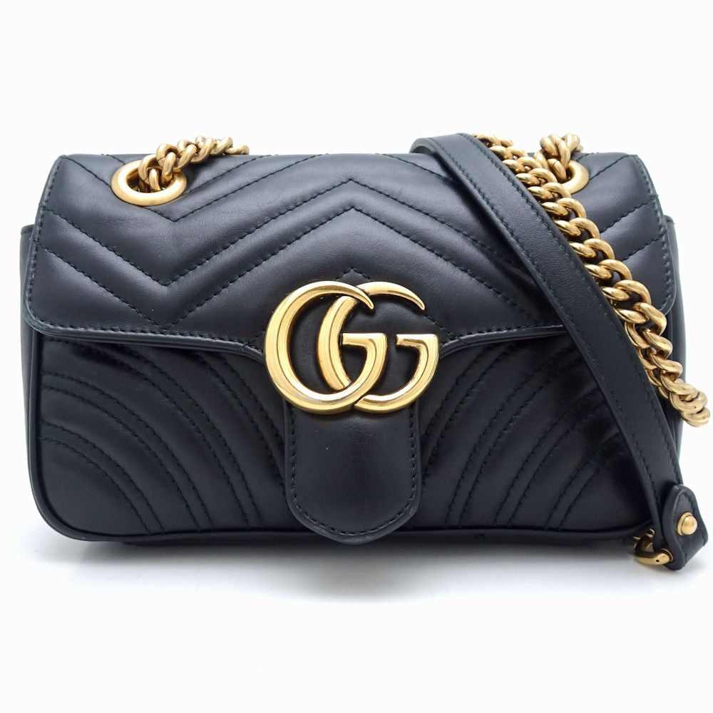 Gucci Quilted Mini Bag Leather Crossbody