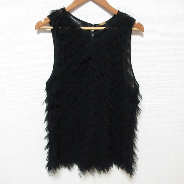 MUSE de Deuxieme Classe TULLE TIERED BLOUSE sleeveless blouse