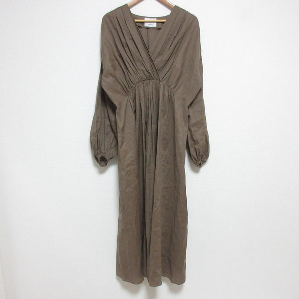 1er Arrondissement Long Wrap Dress