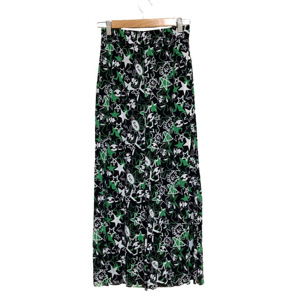 VIVIENNE TAM Power Net Printed Pants