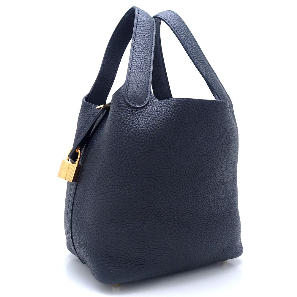 Hermes Picotin Lock PM Handbag Black