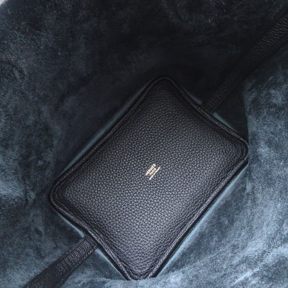 Hermes Picotin Lock PM Handbag Black