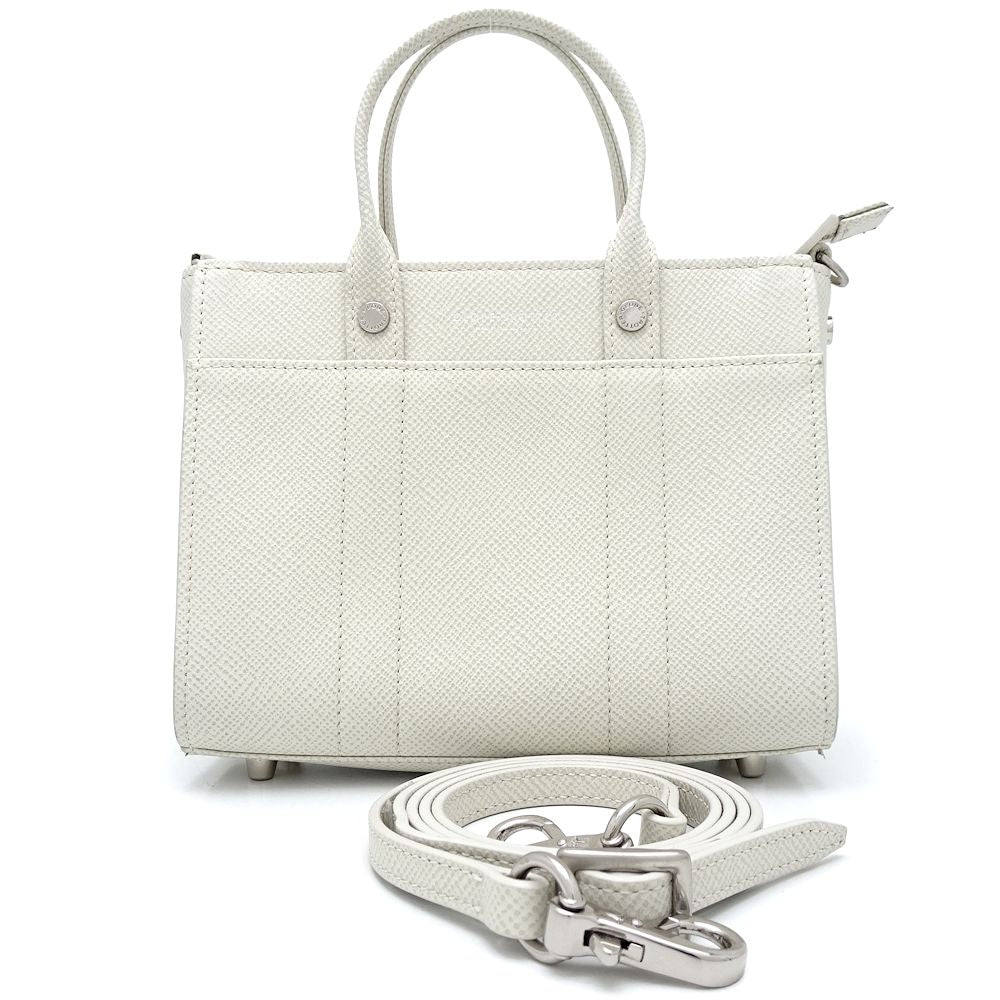 Globe Trotter Mini Shoulder JET 2Way Bag Ivory