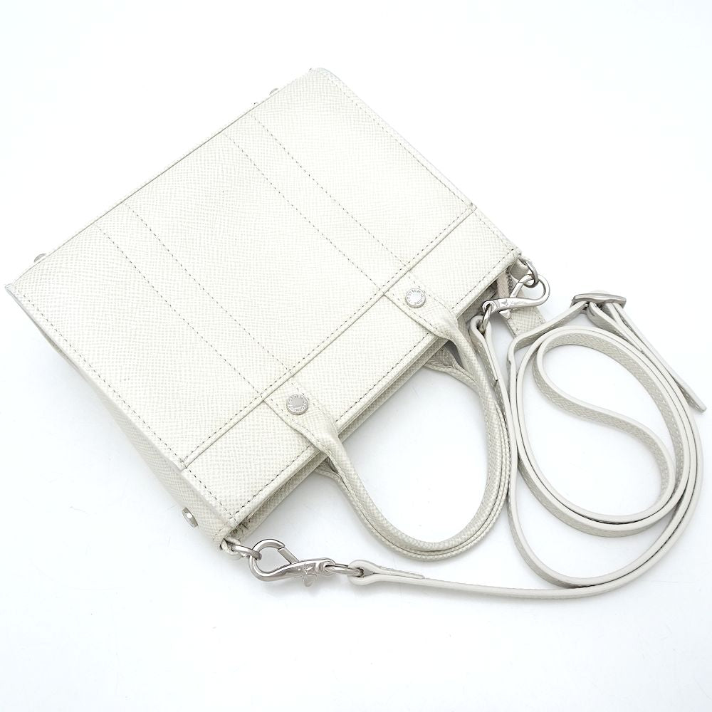 Globe Trotter Mini Shoulder JET 2Way Bag Ivory