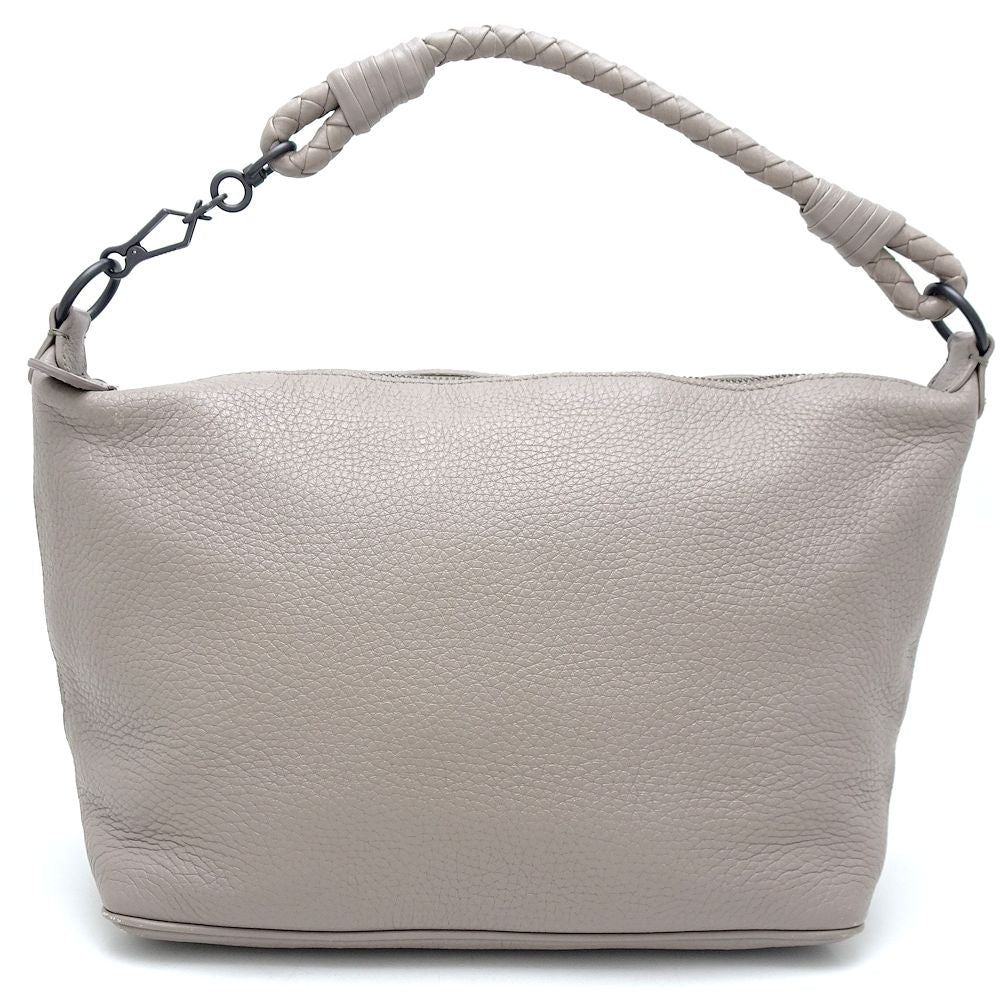 Bottega Veneta Leather Shoulder Bag Beige