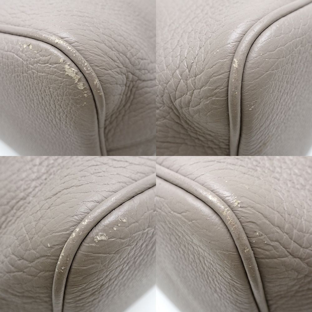 Bottega Veneta Leather Shoulder Bag Beige