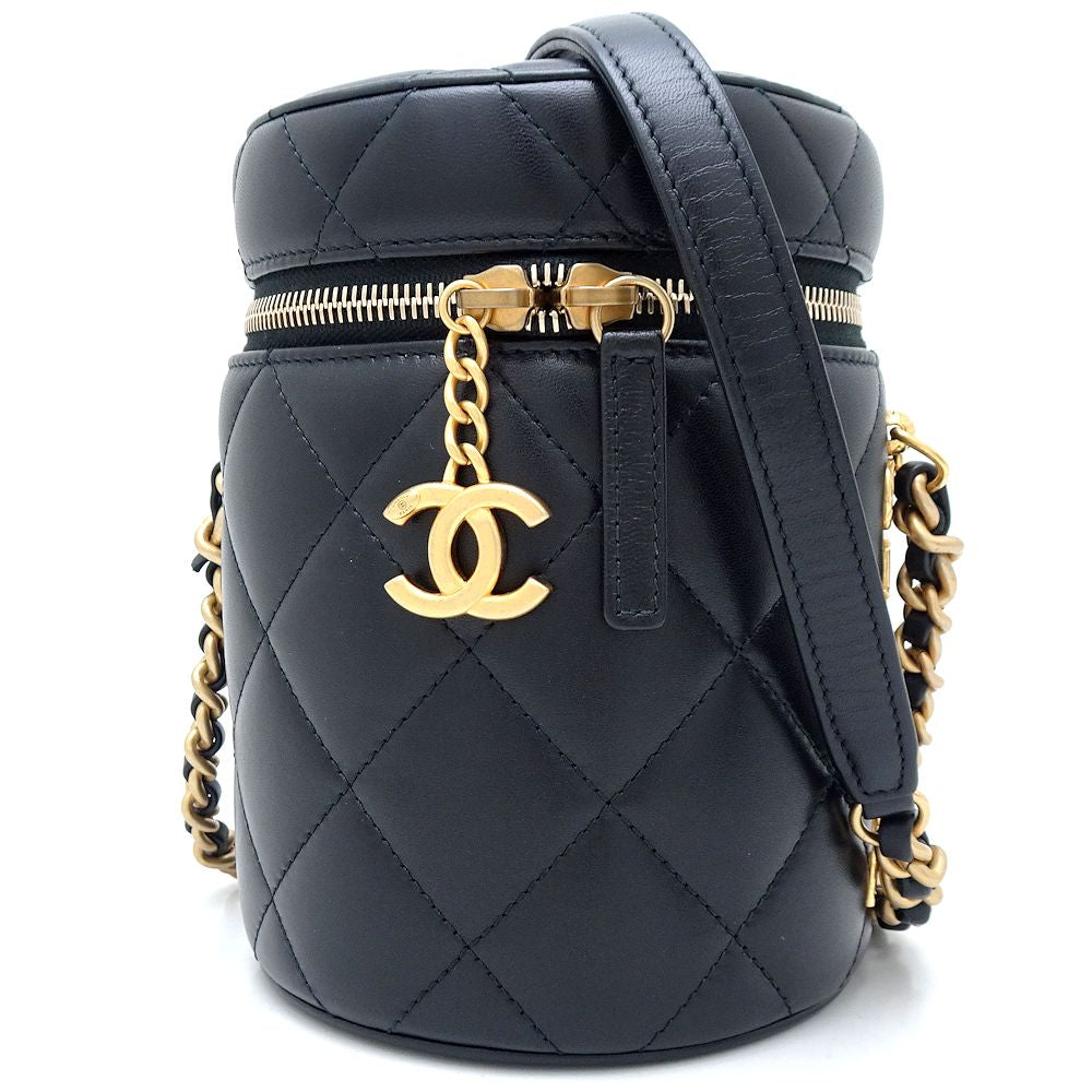 Chanel Lambskin Vanity Crossbody Bag AS2735