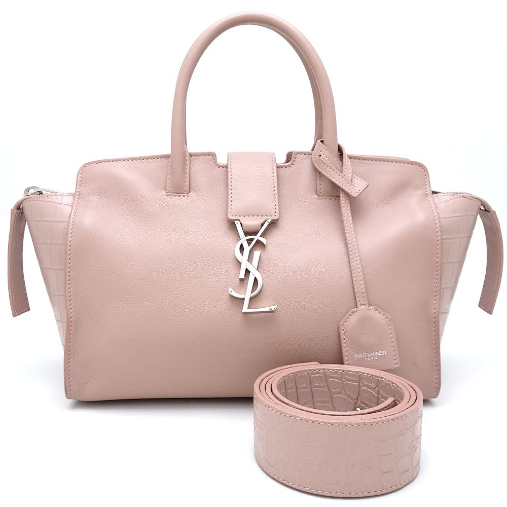 Yves Saint Laurent Baby Downtown Cabas Leather Bag