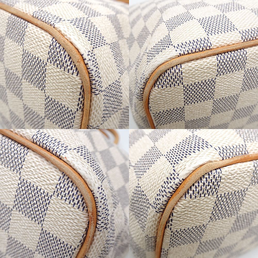 Louis Vuitton Damier Azur Saleya PM Handbag