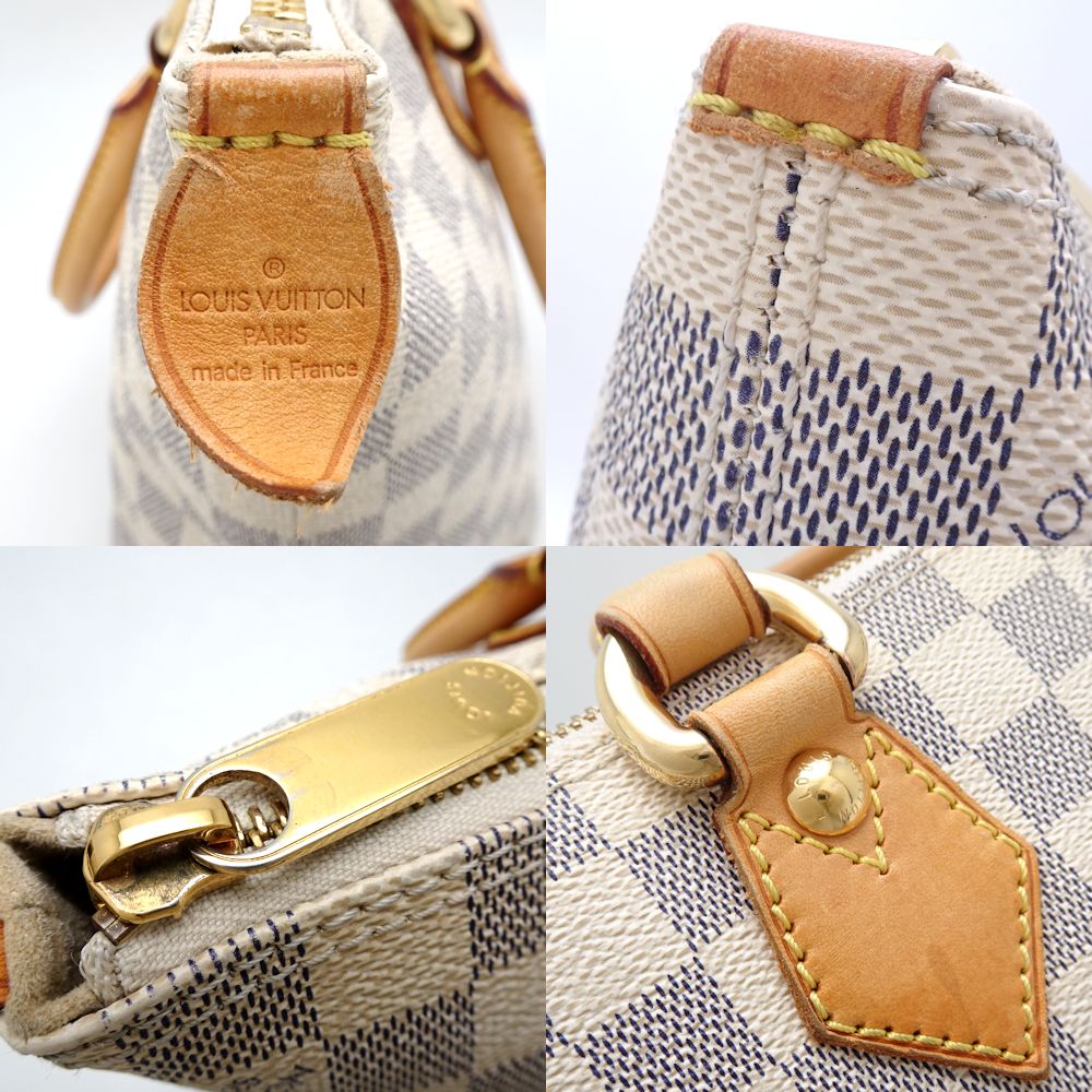 Louis Vuitton Damier Azur Saleya PM Handbag