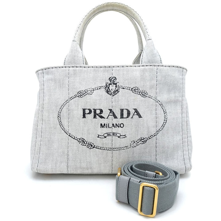 Prada Canvas Canapa Tote Bag B2439G