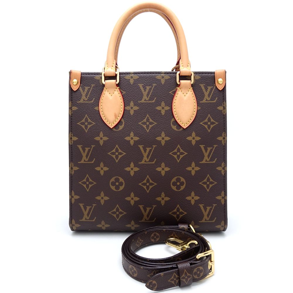 Louis Vuitton Monogram Sac Plat BB Bag M46265