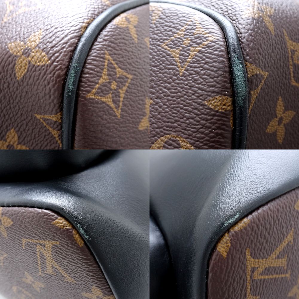 Louis Vuitton Dean Backpack Monogram Brown Black