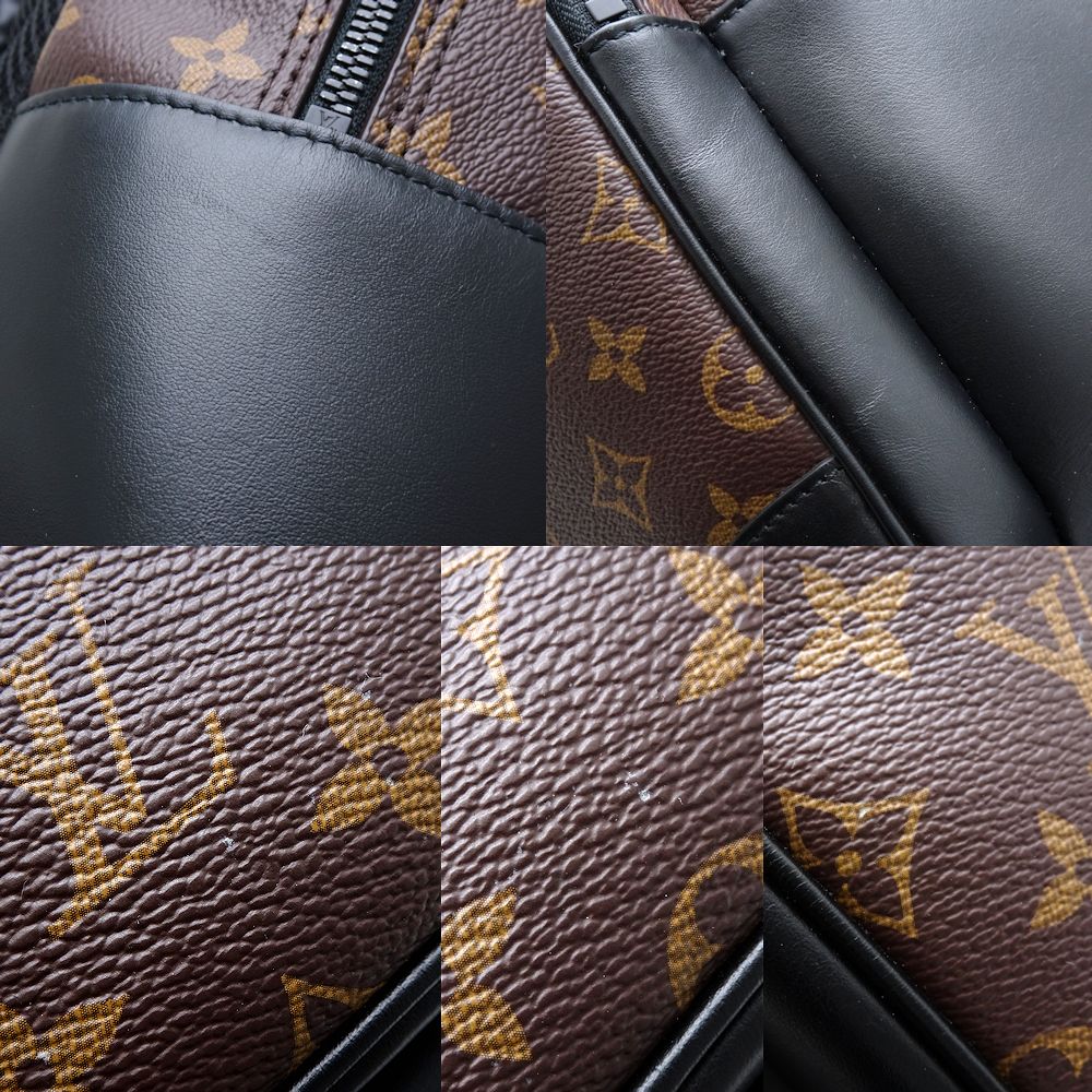 Louis Vuitton Dean Backpack Monogram Brown Black