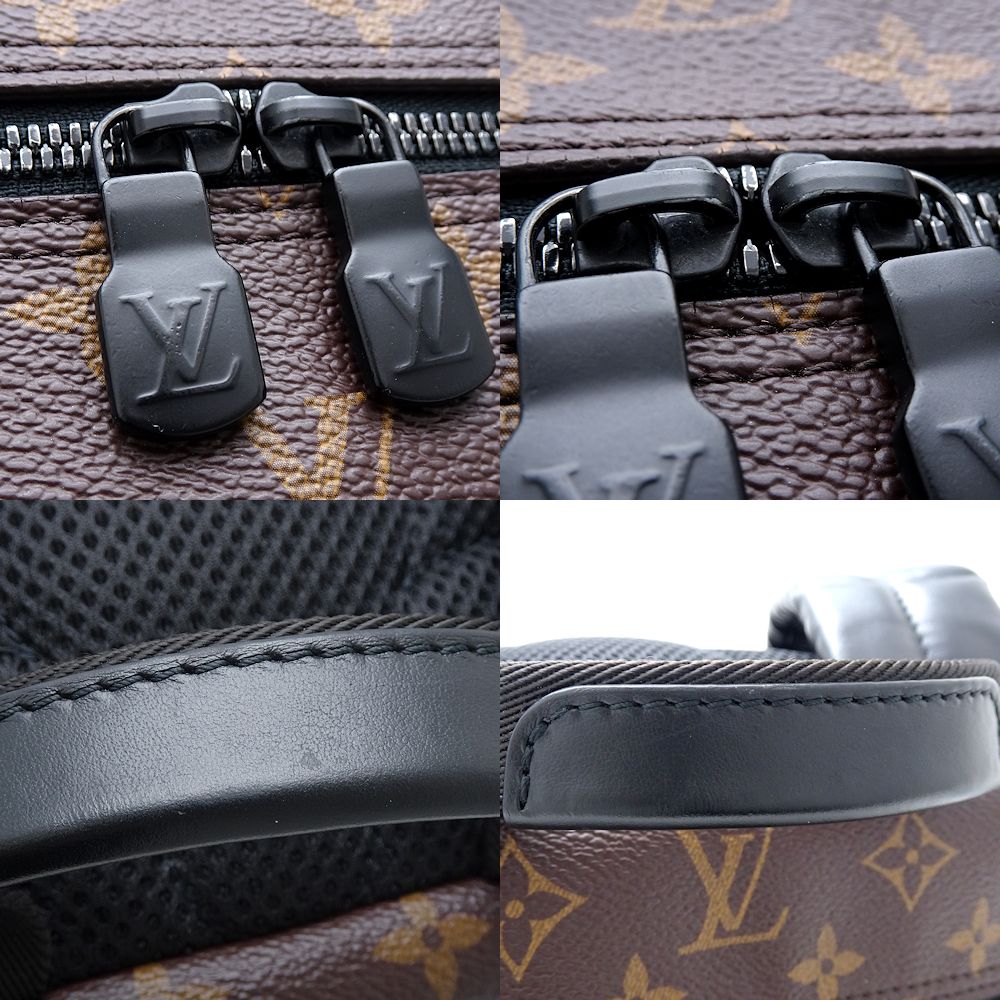 Louis Vuitton Dean Backpack Monogram Brown Black