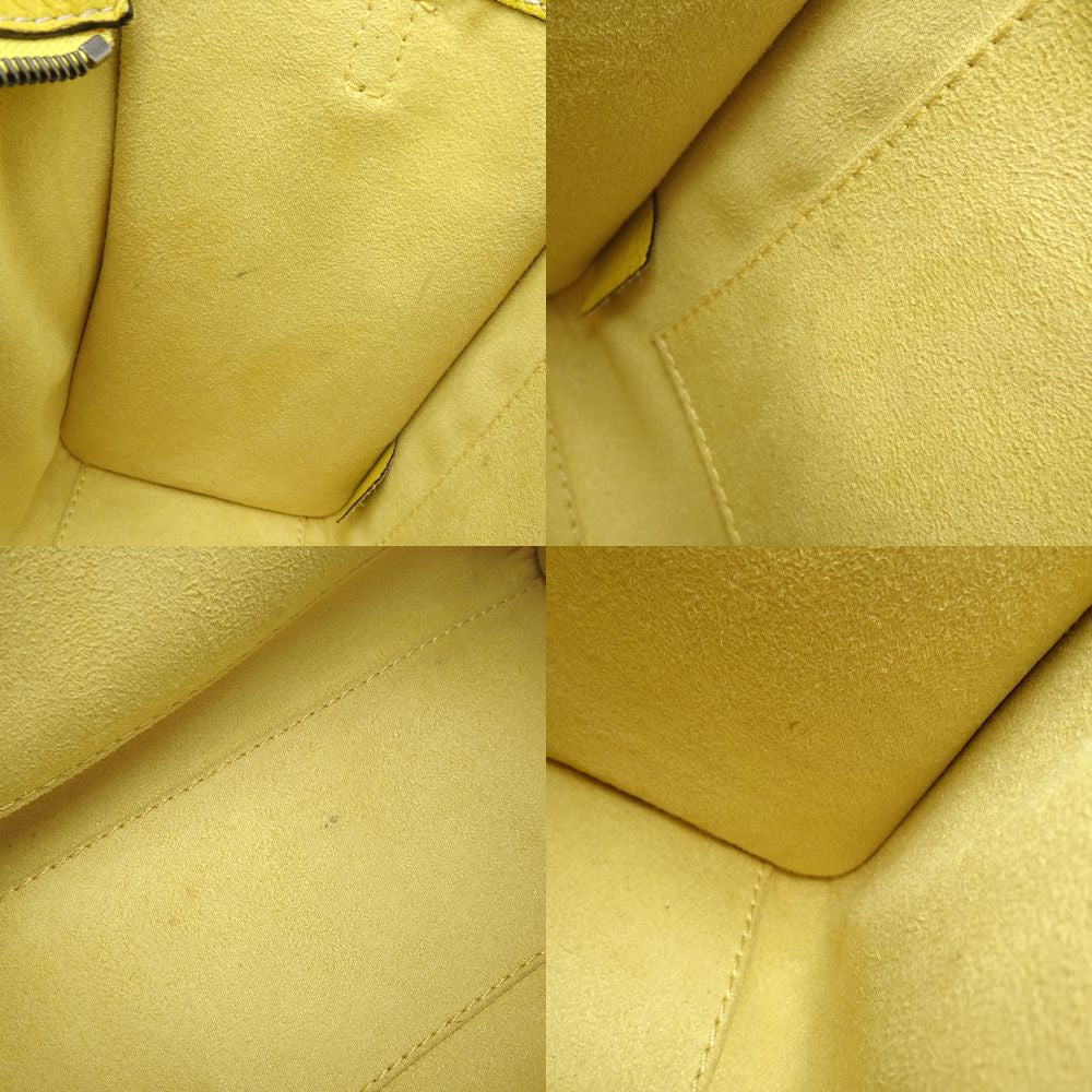 Celine Luggage Nano Shopper 2Way Bag Yellow