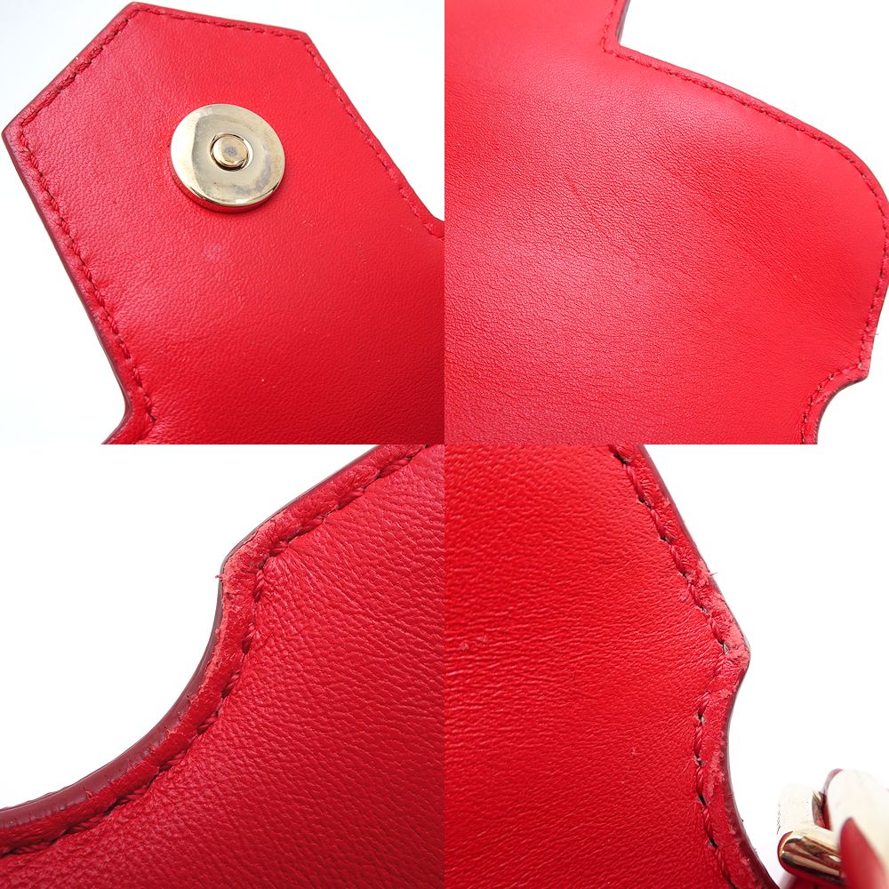 Givenchy Leather Nobile Shoulder Bag Red