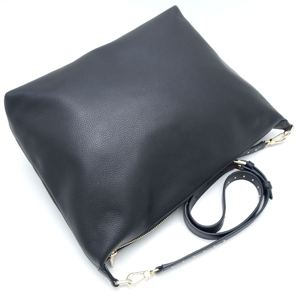 Furla Leather Shoulder Bag Black