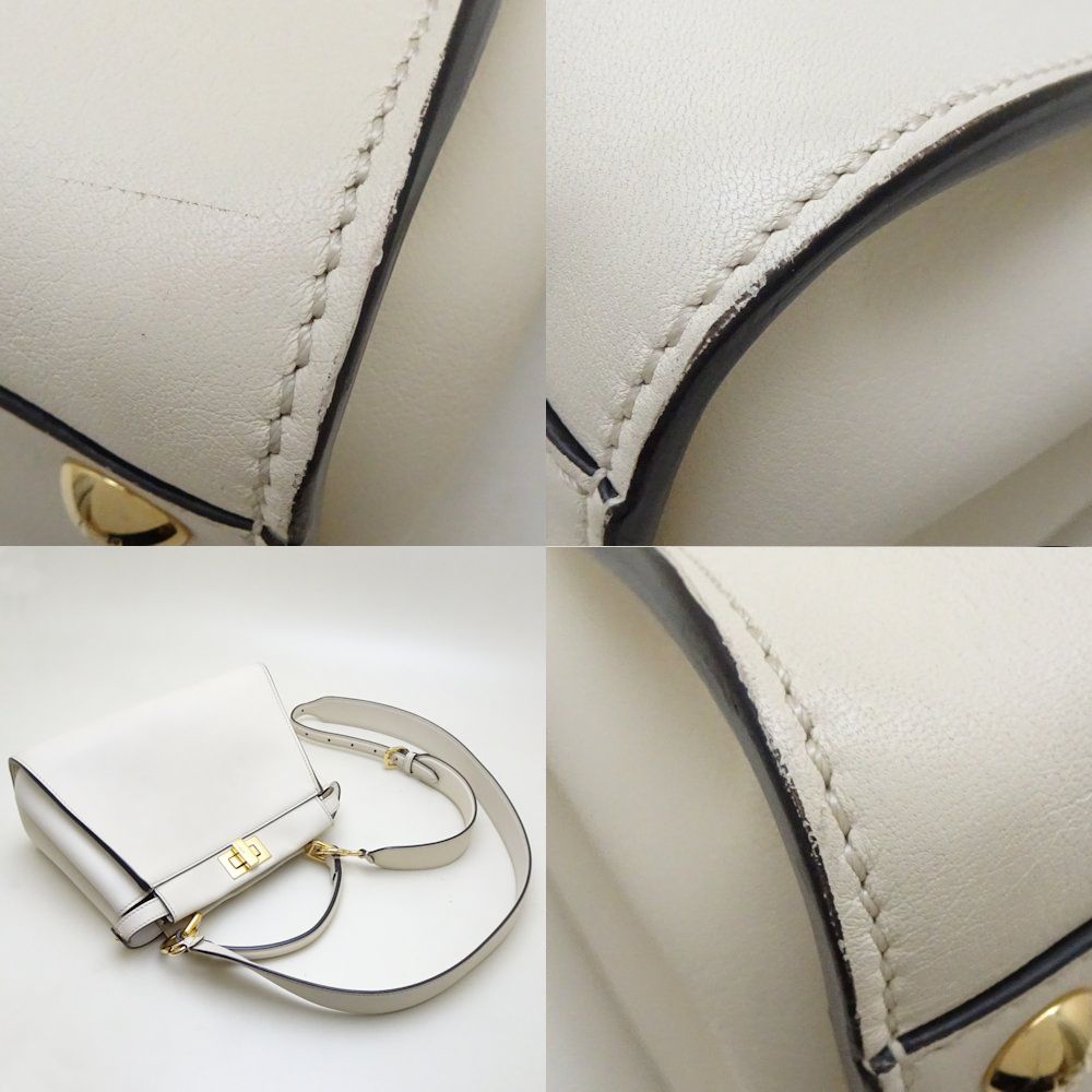 Fendi Peekaboo Small 2Way Leather Bag